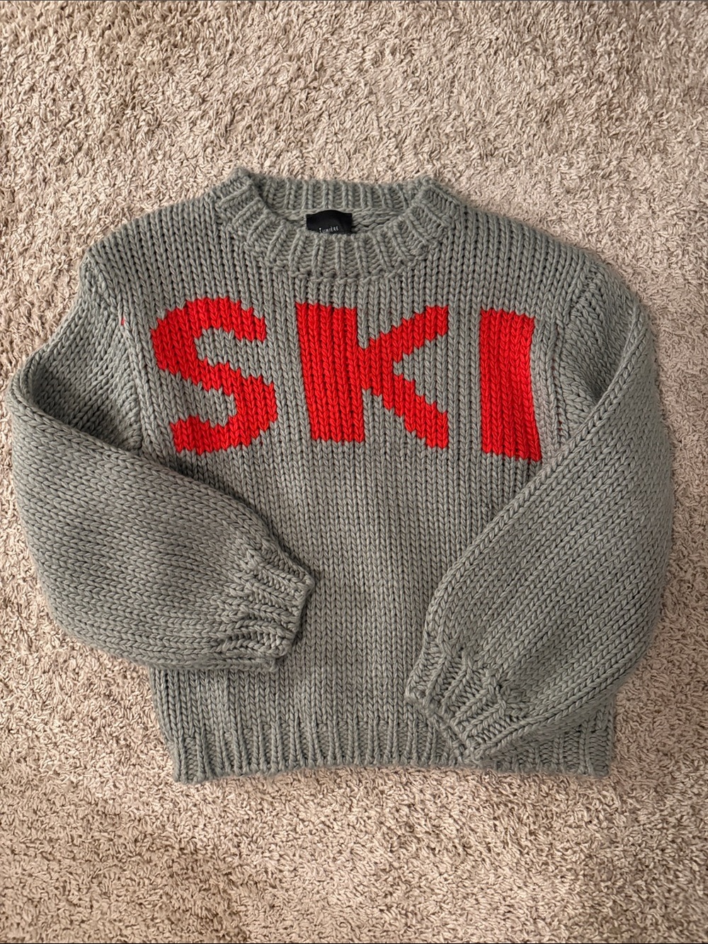 Chunky sweater